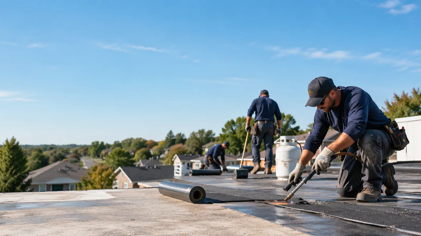 Flat Roof Leak Repair providers in Marengo, IL